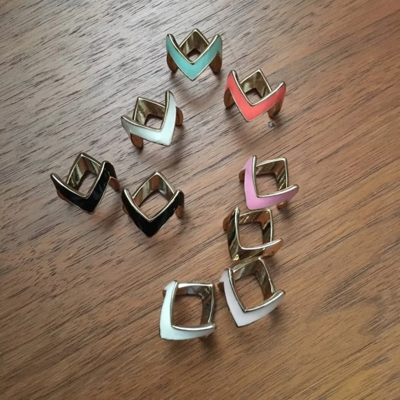 Stacking chevron rings - Picture 3 of 3